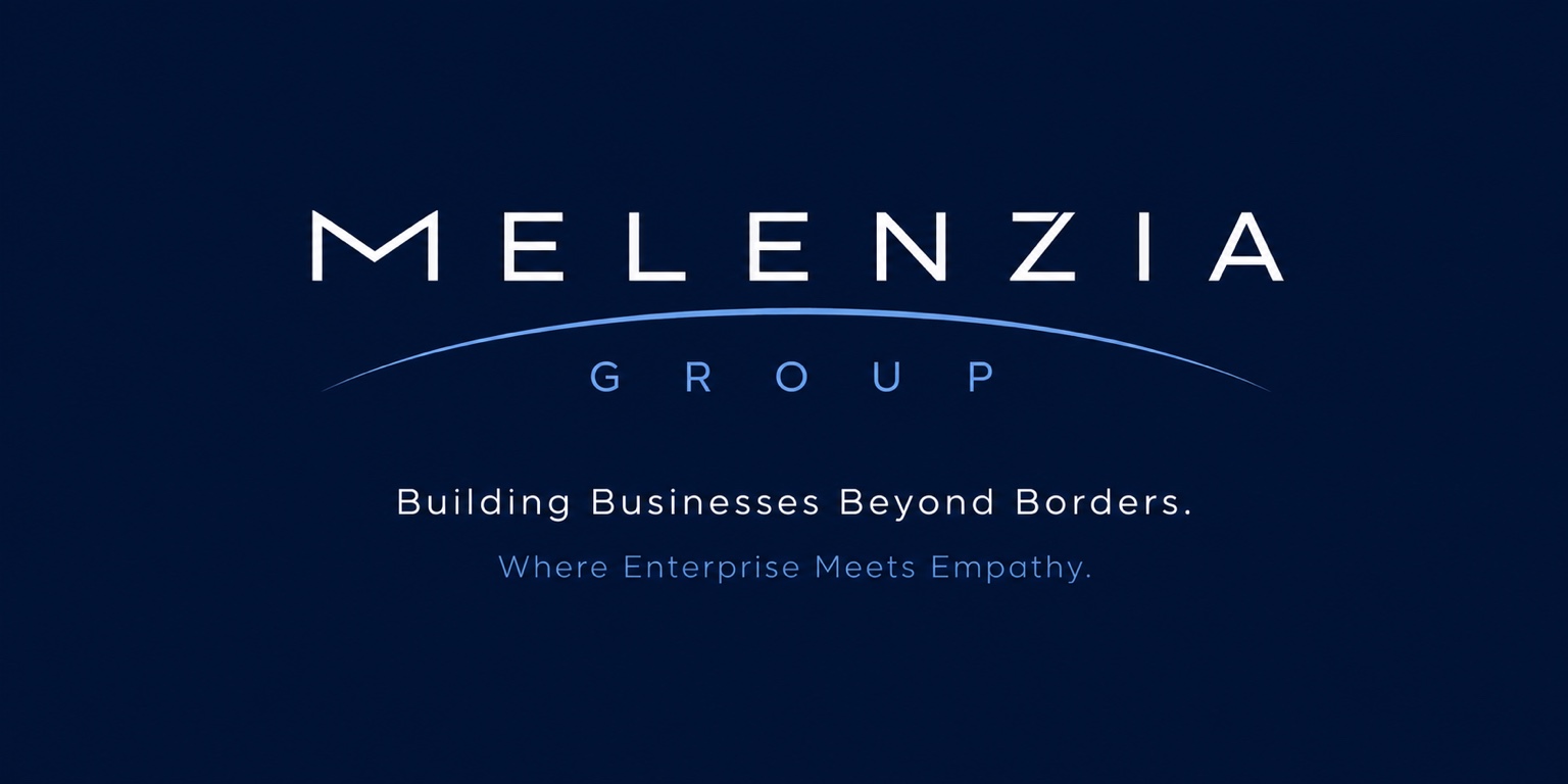 Melenzia Group — Building Businesses Beyond Borders. Where Enterprise Meets Empathy.